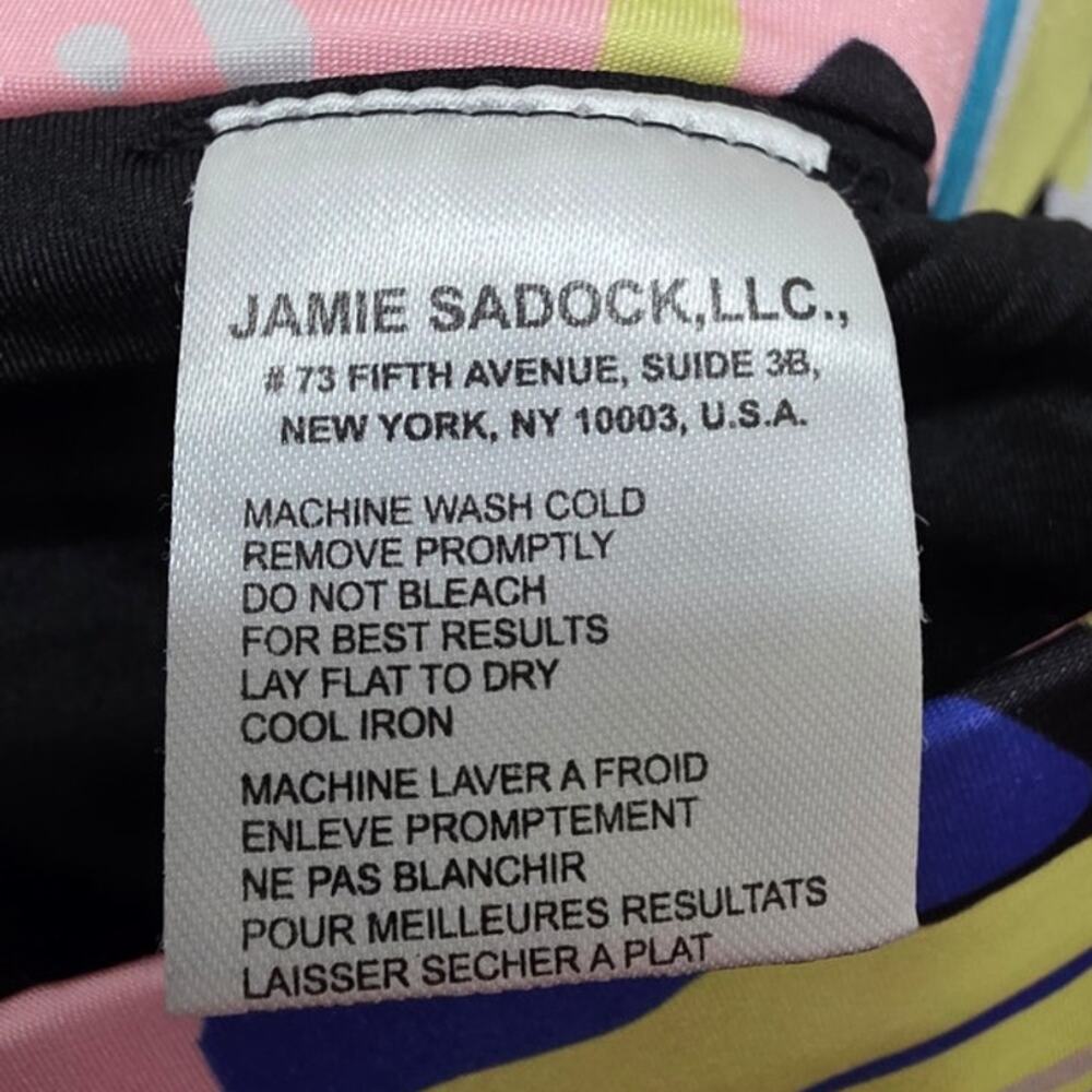Jamie Sadock Pink & Black Golf Tennis Women's Size 2 Zipper Pocket Skirt Skort - Picture 11 of 12